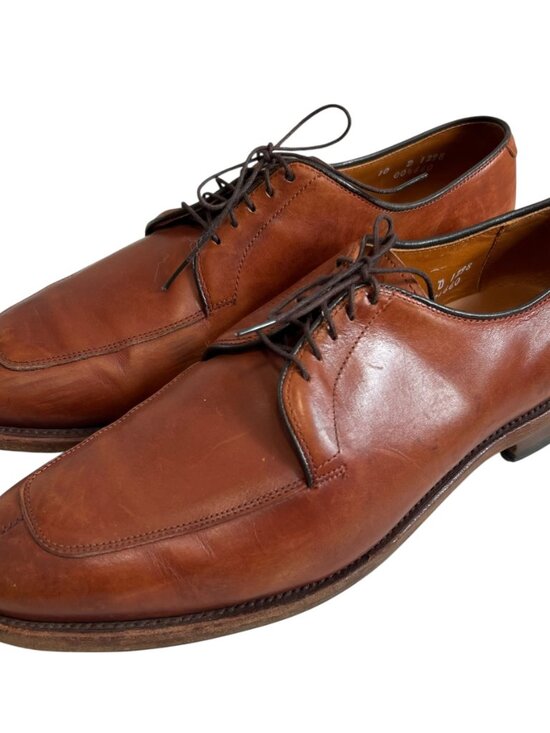 Allen Edmonds dress shoes Delray brown leather lace up mens 10 D oxfords main image 12